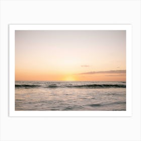 Santa Teresa Sunset Costa Rica Ii Art Print