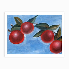 Red Apples 1 Art Print