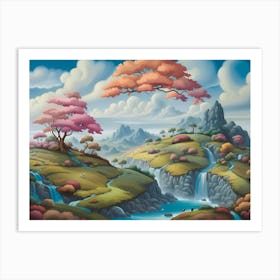 Landscape 8 Art Print