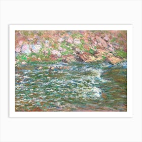 Rapids On The Petite Creuse At Fresselines (1889), Claude Monet Art Print