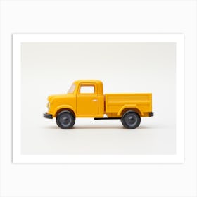 Toy Car Yellow Truck 1 Art Print