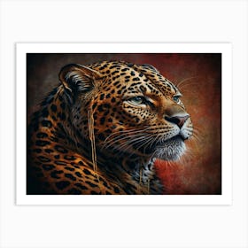 Leopard 5 Art Print