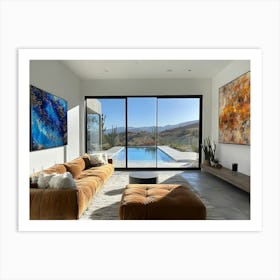 My Peaceful Desert Home Art Print