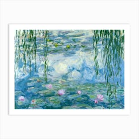 Green Water Lily Pond Claude Monet Oil Painting 1 Art Print