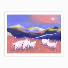 The Herd Art Print