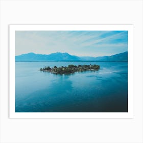 Island In The Middle Of The Lake | Fraueninsel Chiemsee Art Print