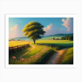 Country Road 2 Art Print