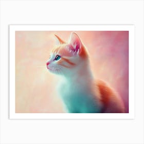 Cute Kitten Art Print