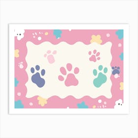 Cat Paw (7) Art Print