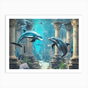 DA Sunken City Art Print