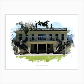 Klimt Villa, Vienna, Austria Art Print