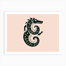 Letter S 5 Art Print