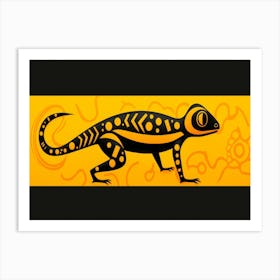 Chameleon 9 Art Print