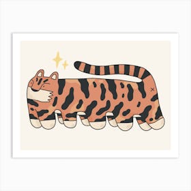Tigerpillar Art Print
