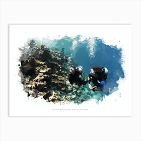 Hol Chan Marine Reserve, Ambergris Caye, Belize Art Print