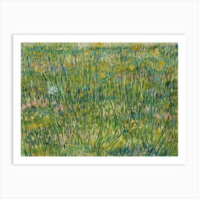 Van Gogh - Patch Of Grass Art Print