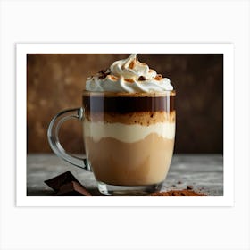 Coffee Latte 2 Art Print