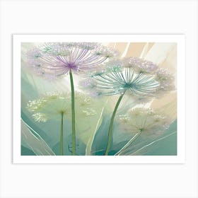 Allium 25 Art Print