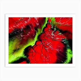 Acrylic Extruded Painting 369 Art Print