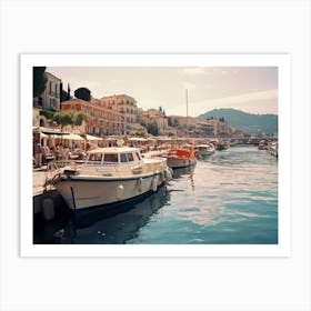 Taormina, Italy, Summer Vintage Photography Art Print