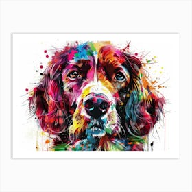 Dog Painting 1 Art Print