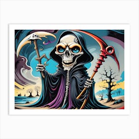 Grim Reaper Art Print