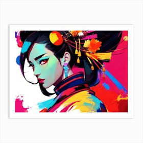 Chinese Girl 10 Art Print