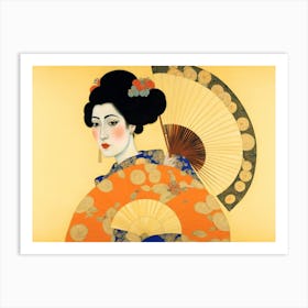 Geisha Art Print