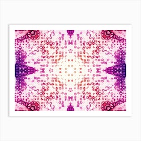 Watercolor Abstract Dots Art Print