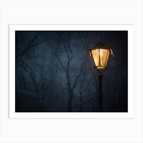 The Frozen Lamp Art Print