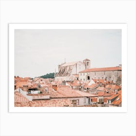 Zagreb City Art Print