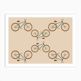 Bicycles Art Print