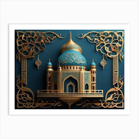 Islamic Mosque 17 Art Print