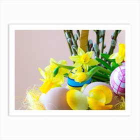 Easter Basket Art Print