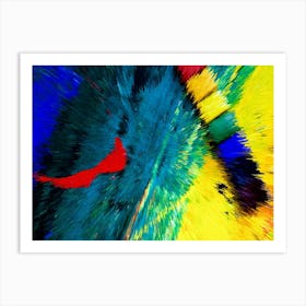 Acrylic Extruded Painting 229 Art Print