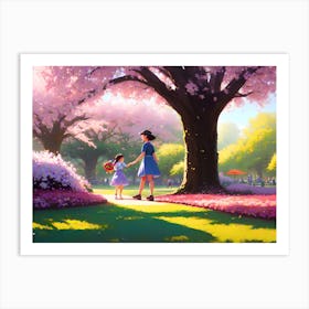 Sakura Blossom Art Print