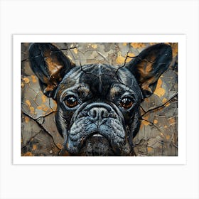 French Bulldog Fine Art Portrait 1 Art Print