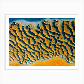 Dunes From Space Art Print