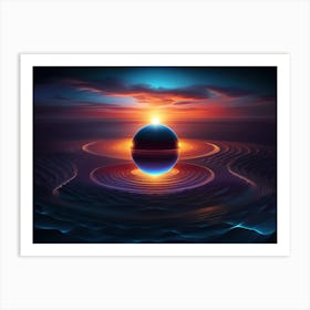 Sphere Of Light 1 Art Print