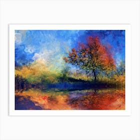 Autumn Tree 11 Art Print