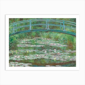 The Japanese Footbridge (1899), 1, Claude Monet Art Print