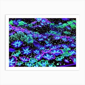 Glow In The Dark Art Print