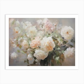 Spring Flower Arrangement Oil Painting Art Print