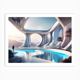 Futuristic Architecture Art Print