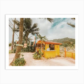 Beach Snack Shack Art Print