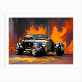 Hot Rod 6 Art Print