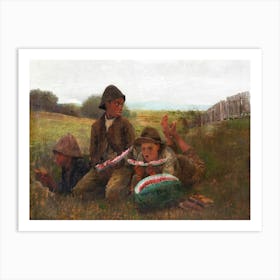 The Watermelon Boys (1876), Winslow Homer Art Print