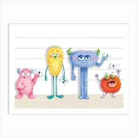 Monster Monster Art Print