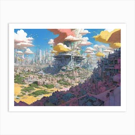 Cityscape 22 Art Print