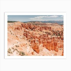 Walking Through Bryce Canyon National Park Art Print